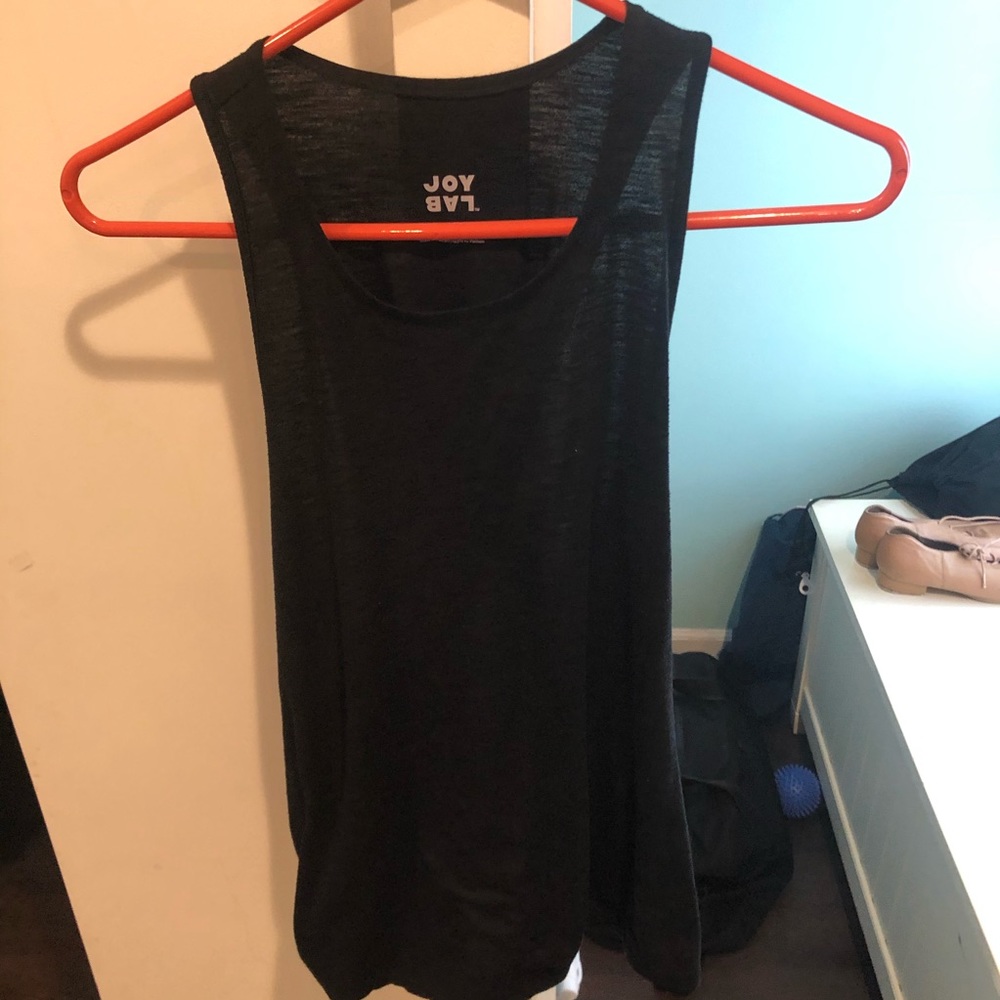 Black Burn Out Tank